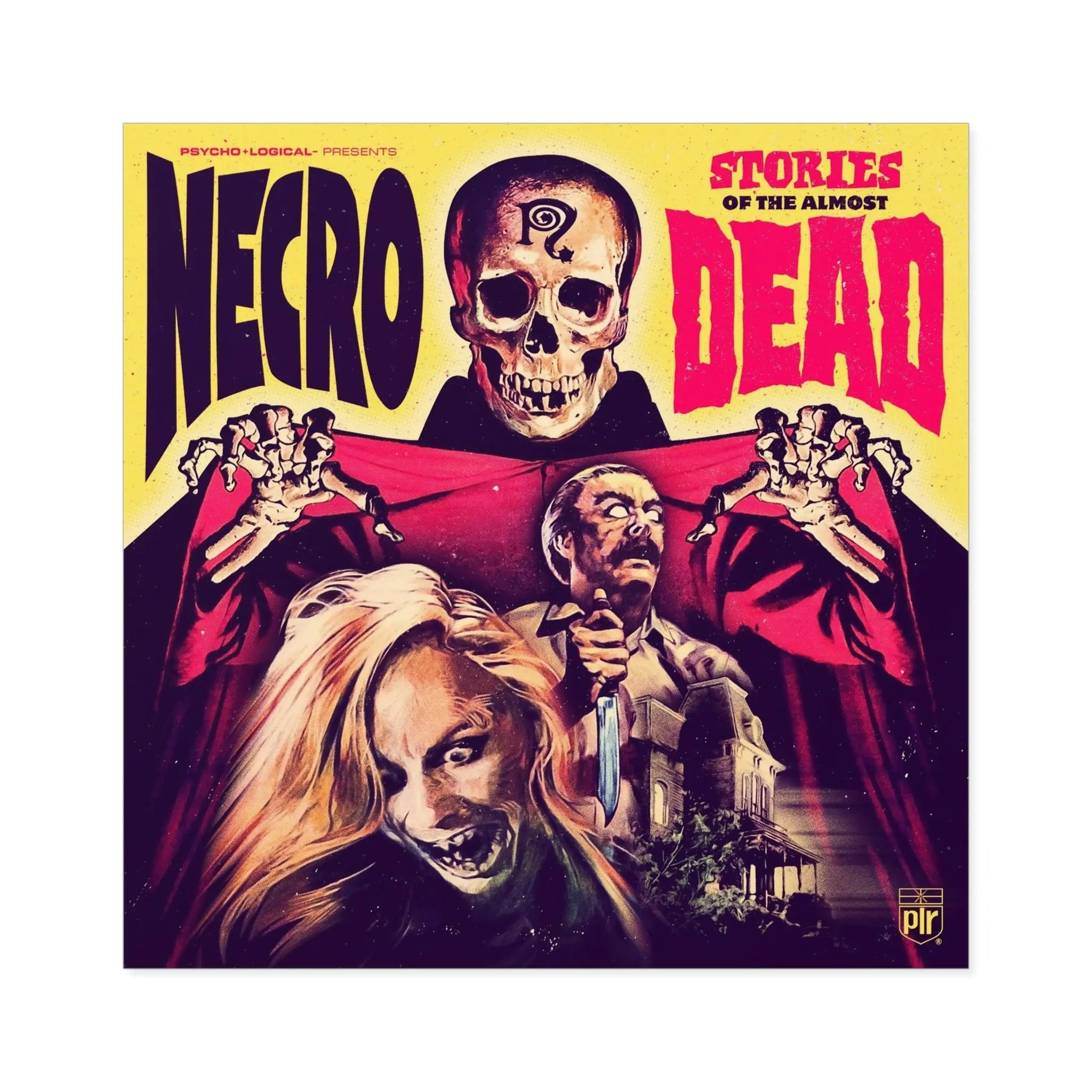 Stories Of The Almost Dead – Sticker 5x5" NECRO SUPER STORE