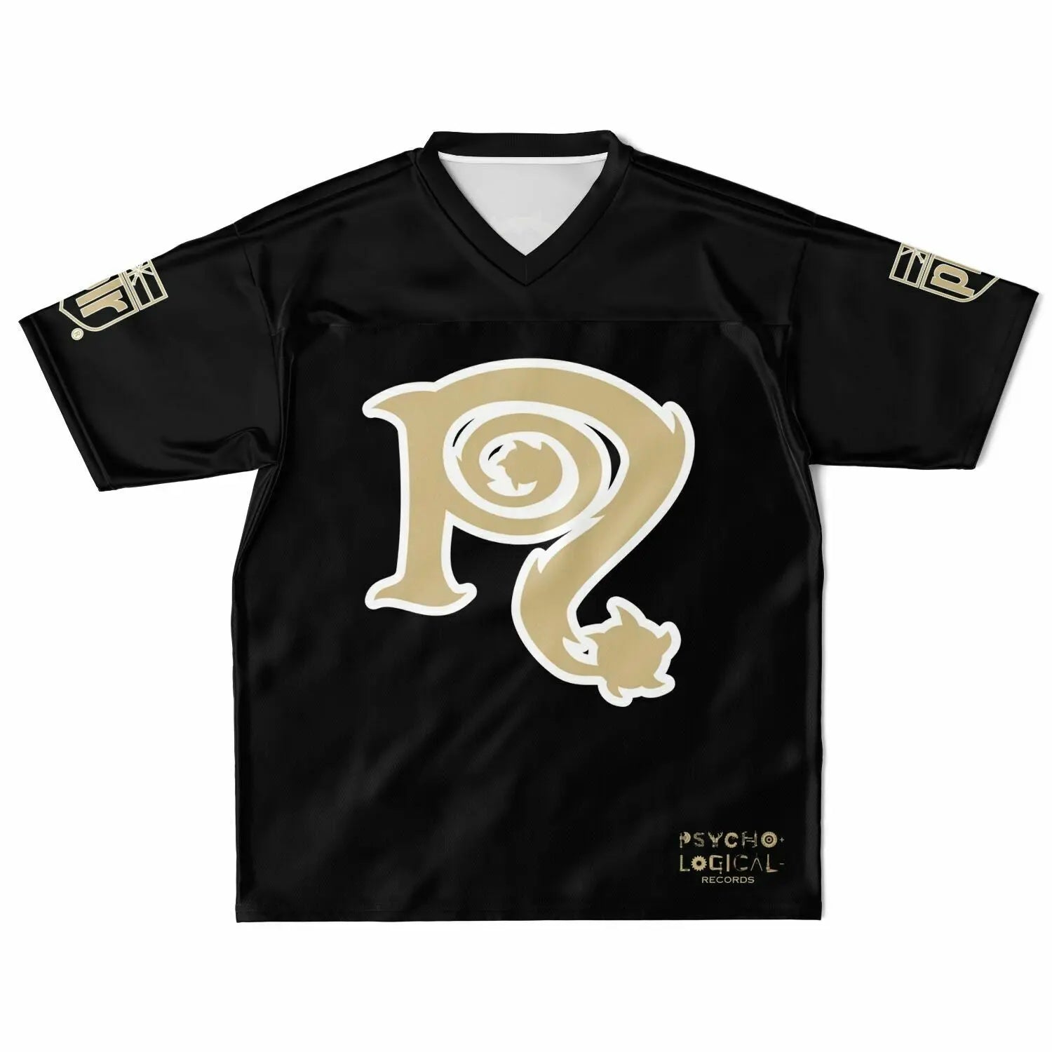 NECRO - N Symbol - Football Jersey (New Orleans Saints colors) NECRO SUPER STORE