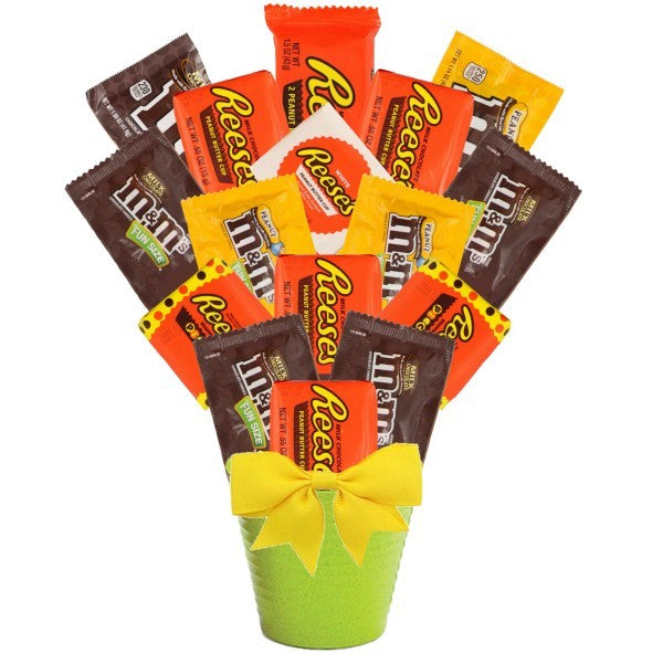 M&M Candy Bouquet