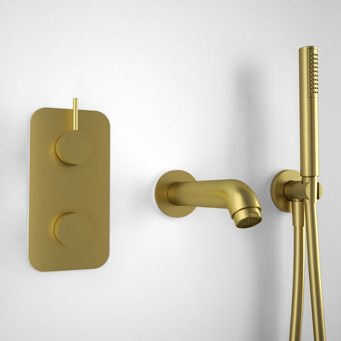 Brushed Brass