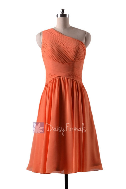 cheap orange bridesmaid dresses