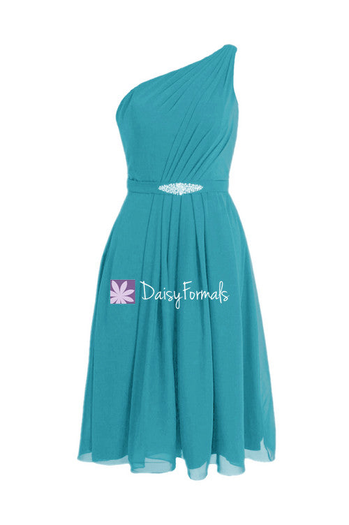 dark turquoise blue dress