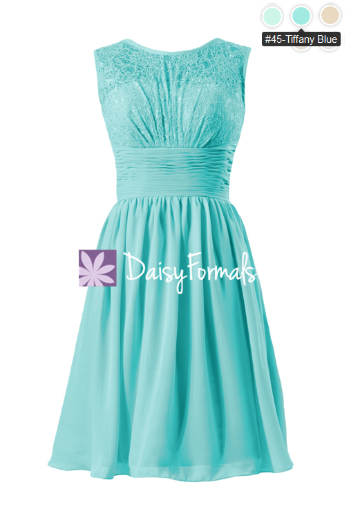 tiffany blue evening dress