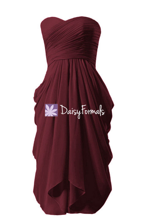 scarlet bridesmaid dresses