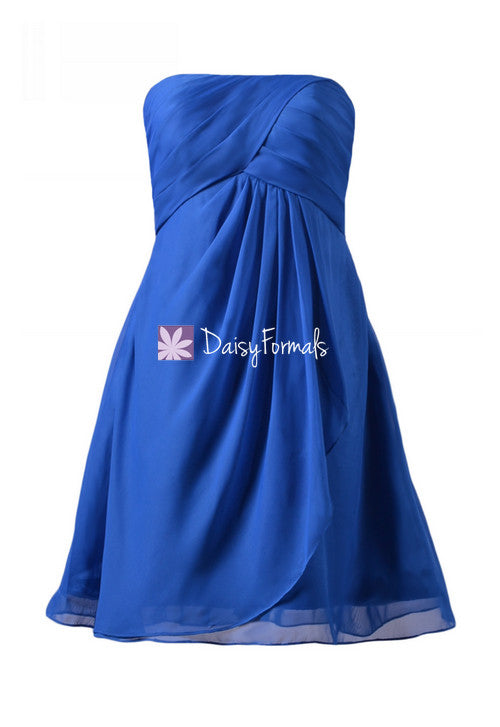 cobalt blue plus size bridesmaid dresses