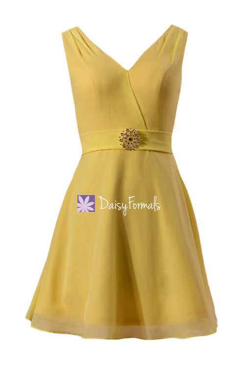 goldenrod bridesmaid dresses