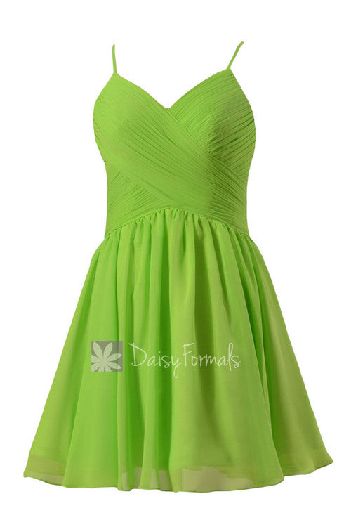 green yellow dress