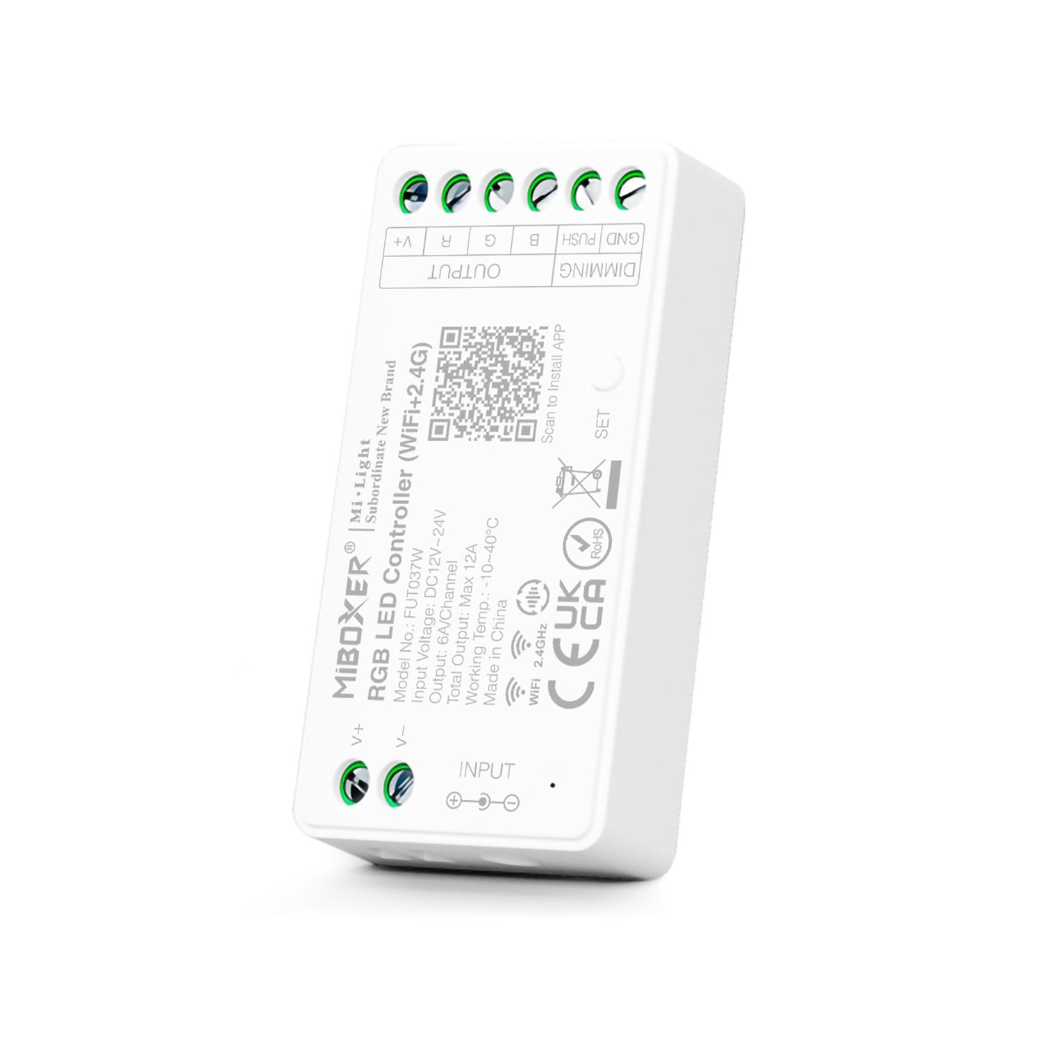 WiFi RGB 12V-36V LED Controller - 2.4GHz - FUT037W - MiBoxer Mi Light