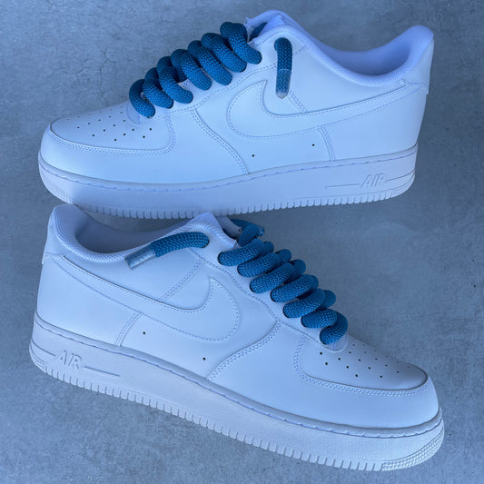 Baby Blue rope laces Air Force 1 – GhostFadez