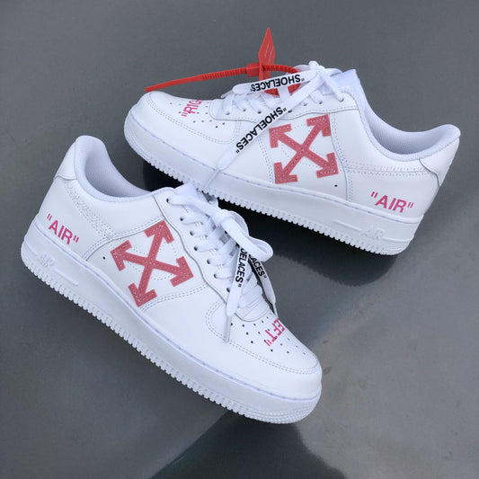 custom off white air force mid｜TikTok Search