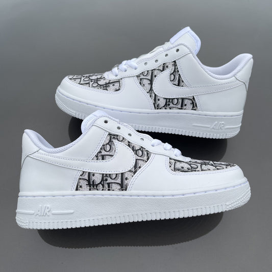 Custom AIR FORCE 1 Supreme - Blackest (with red soles) – TA Customs