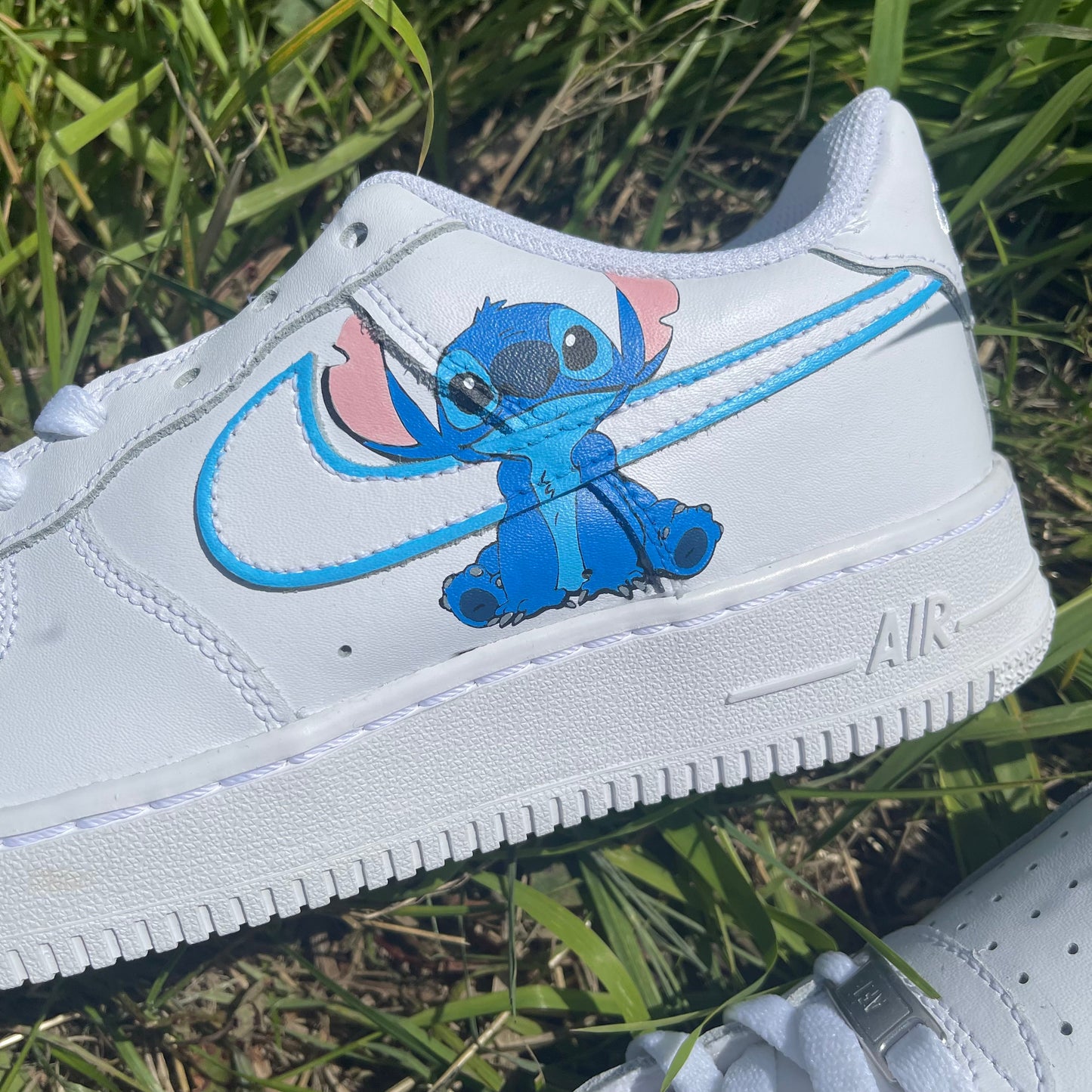 Custom AIR FORCE 1 - Stitch (Lilo & Stitch) – tekinstore12