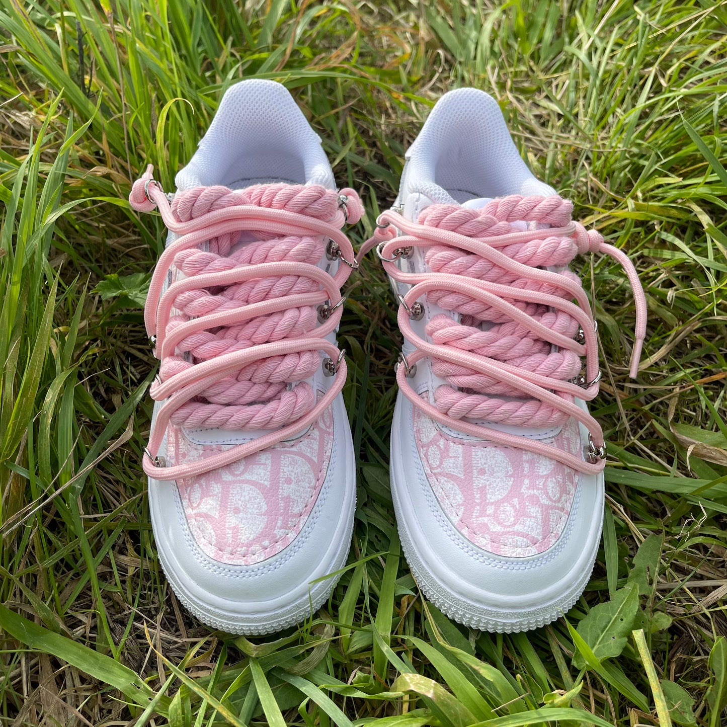 Custom AIR FORCE 1 - Christian D lot (pink) – tekinstore12