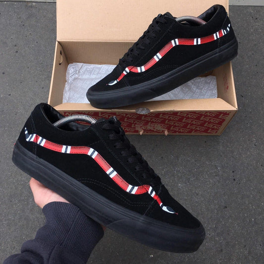 Custom Vans Old Skool - CDG play – TA Customs