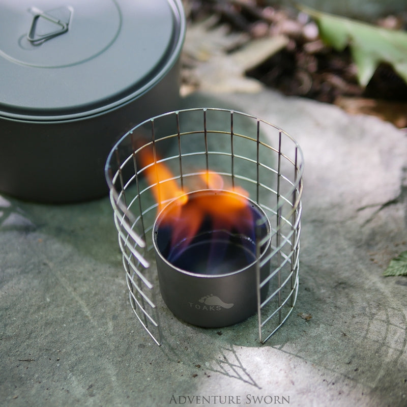 Toaks siphon alcohol stove