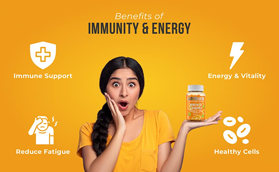 triple immunity benefits - gummies - nutriburst