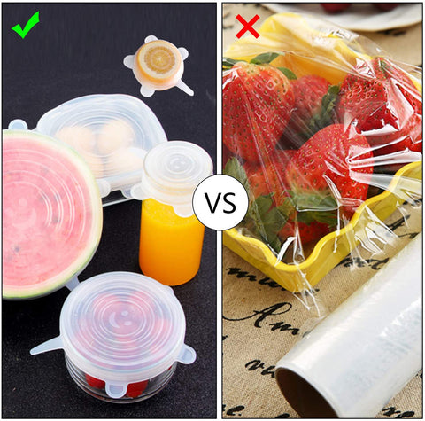 Achetez en gros Couvercles De Rangement En Silicone Personnalisés, 5  Tailles Couvercles De Nourriture Réutilisables Pour Bol Assiette Containe  Chine et Couvercles De Stockage En Silicone à 0.5 USD