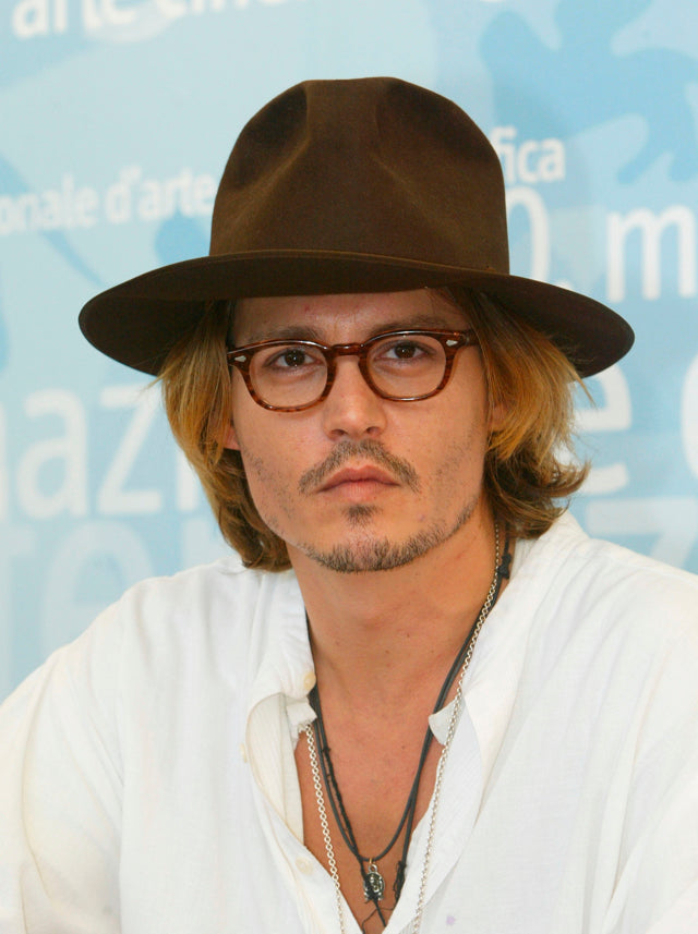 Johnny Depp in Glasses Alexander Daas