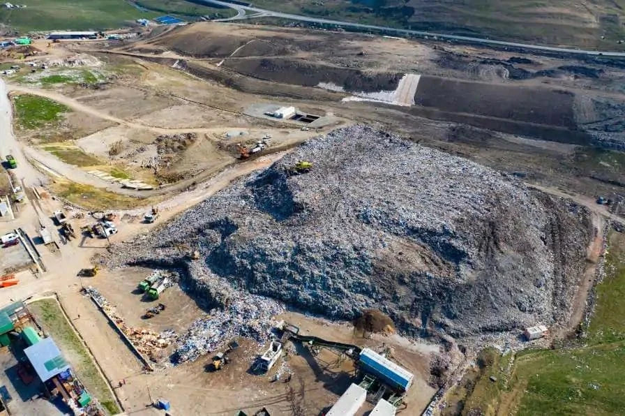 Landfill in Romania