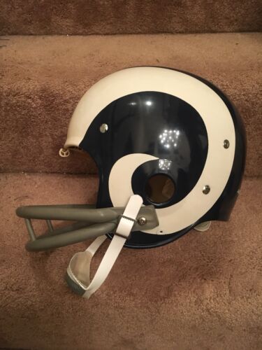 Vintage Riddell 1973 Los Angeles Rams Kra-Lite Old Football Helmet Lam –  WESTBROOKSPORTSCARDS
