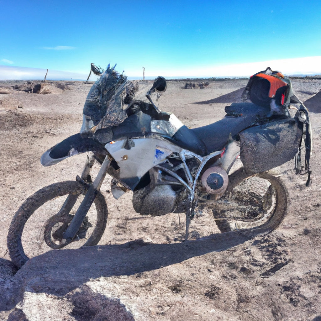 Como preparar tu moto para una aventura Trail por el desierto acampando