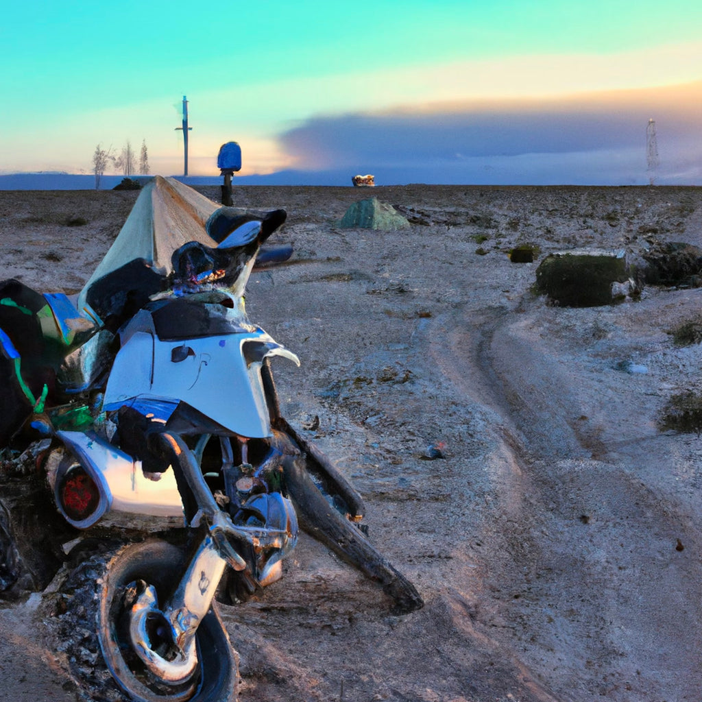 Como preparar tu moto para una aventura Trail por el desierto acampando