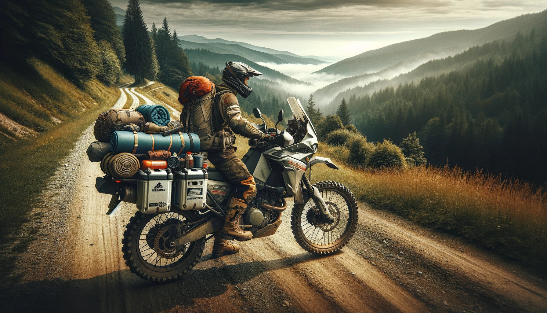 Preparar tu moto trail para un viaje largo