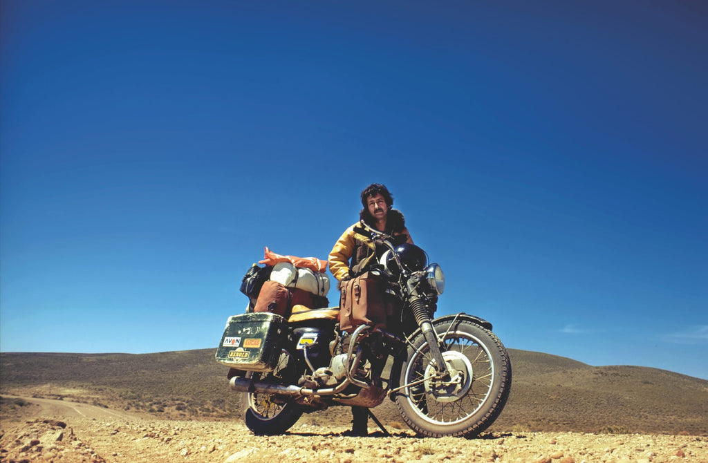 Ted Simon, el primer aventurero que dió la vuelta a mundo en moto