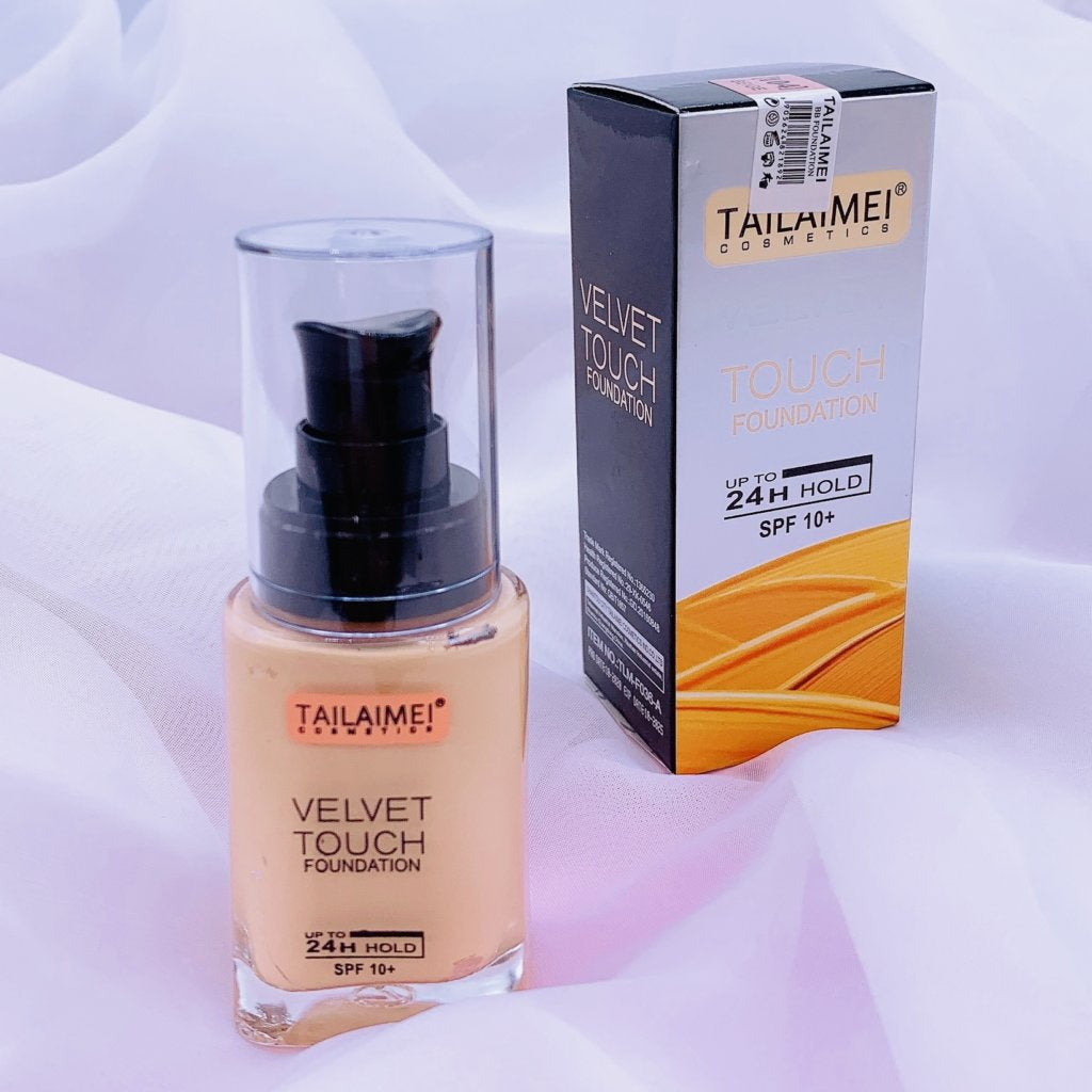 Base de Maquillaje Tailaimei Velvet Touch Alta Cobertura Liquidó SPF10