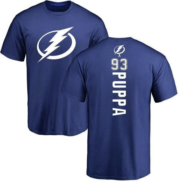 Daren Puppa Tampa Bay Lightning Backer Short Sleeve Crew Neck T-Shirt –  hoodiecandy