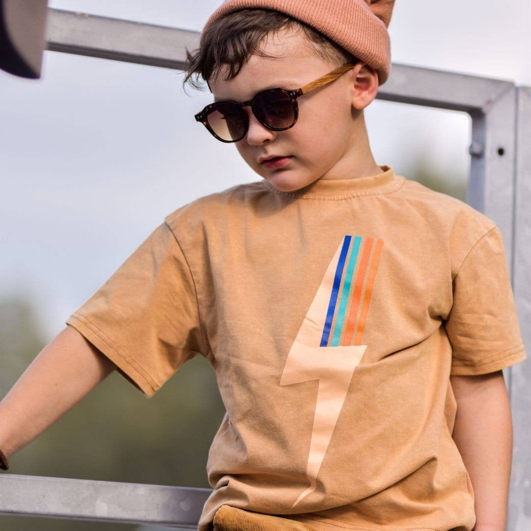 **SALE!!** Boys Retro-Wash Spark Tee (Size 6-12M)