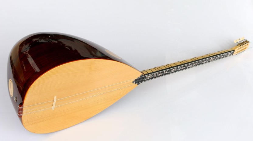 Buying a Saz or Baglama in the heart of Istanbul, Turkey