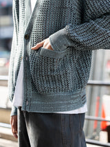 SUGARHILL(シュガーヒル) / COTTON OPEN-WORK KNIT CARDIGAN