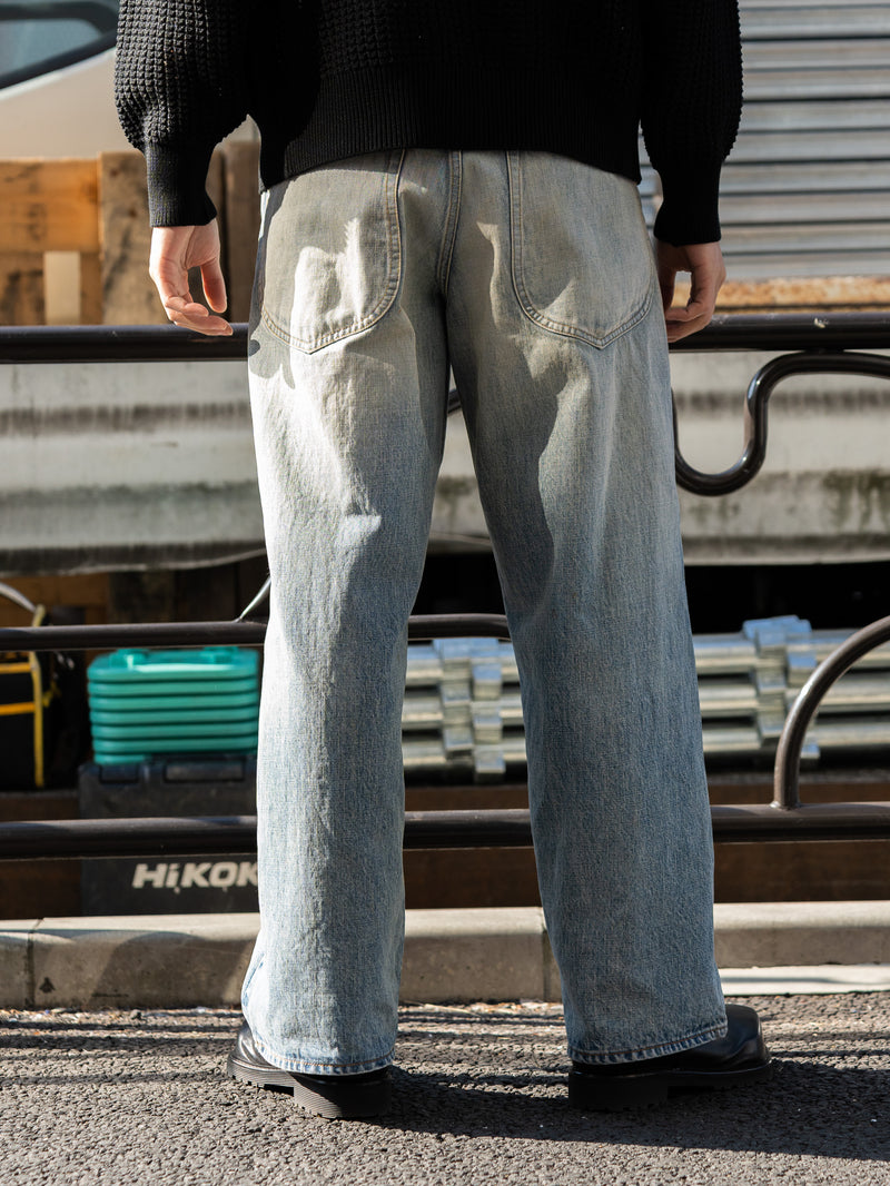 SUGARHILL / FADED CLASSIC DENIM PANTS