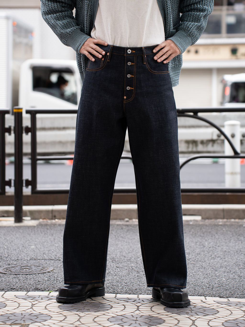 GINGER掲載商品 SUGARHILL Classic Denim Bell Bottom メンズ