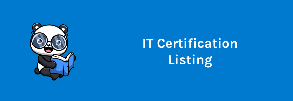 Certification Info