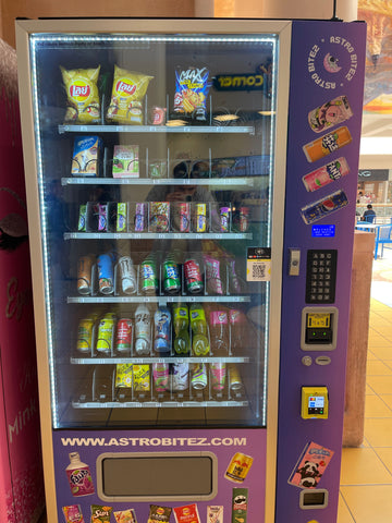Vending Machine with Exotic Snacks