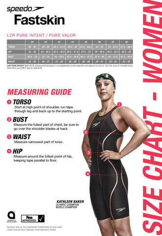 Speedo Fastskin LZR Pure Intent Closedback Kneeskin - Psycho Red