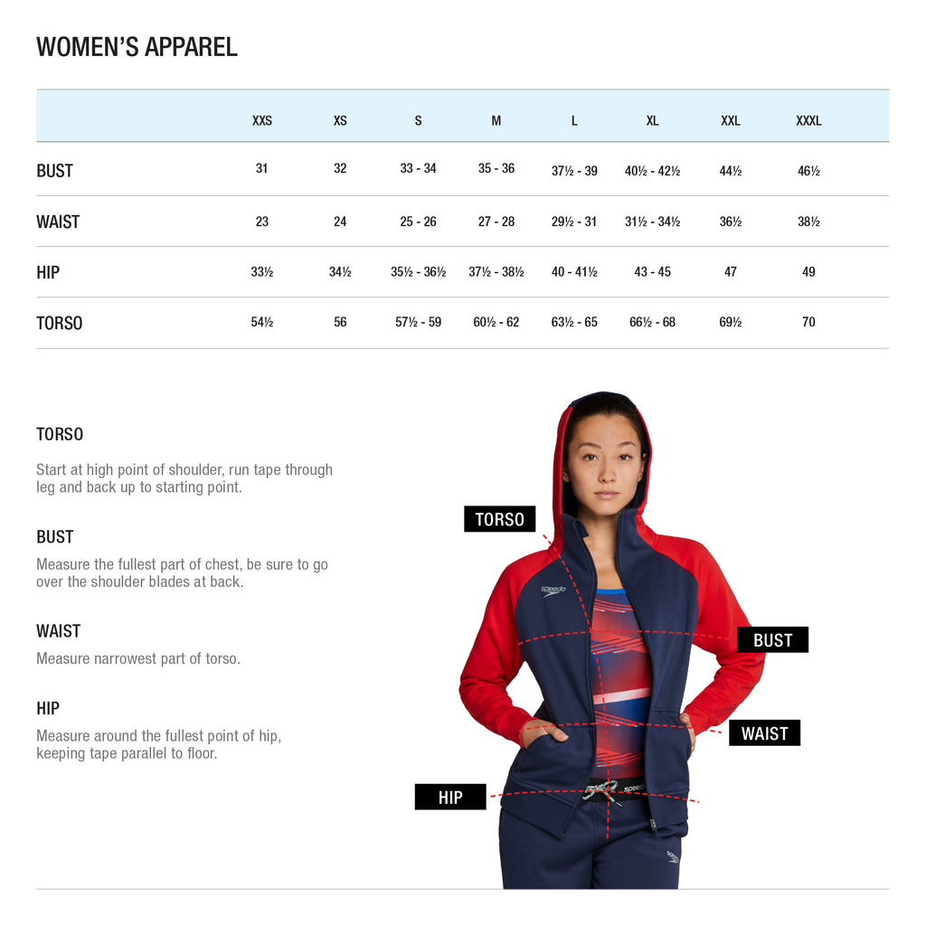 speedo-womens-apparel-size-chart
