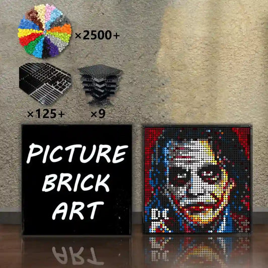 The Joker Pixel Art – BRIK