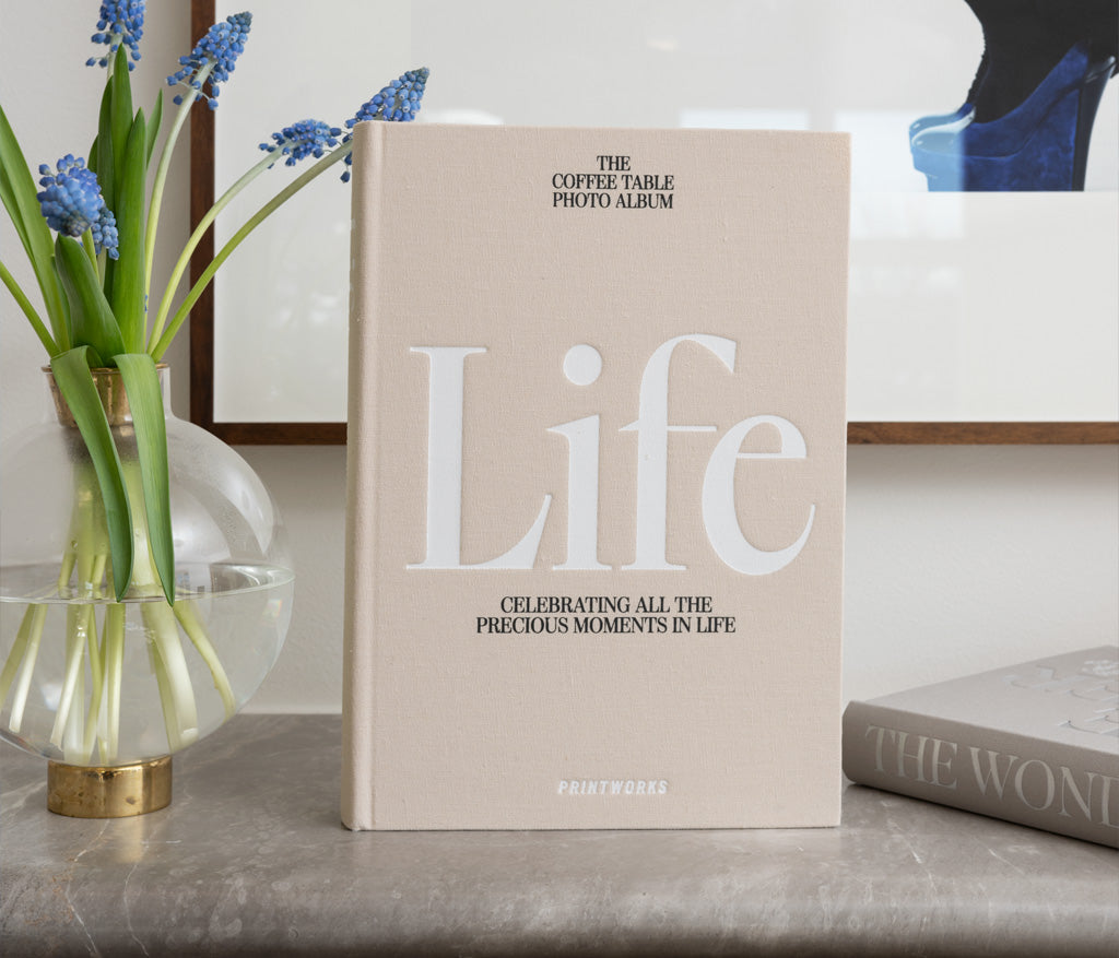 Shop Printworks Photo Book - Life, Beige