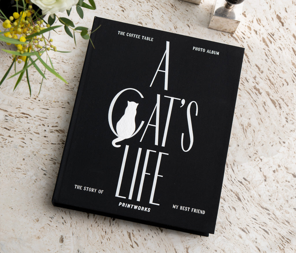 Shop Printworks Cat Album - A Cat's Life