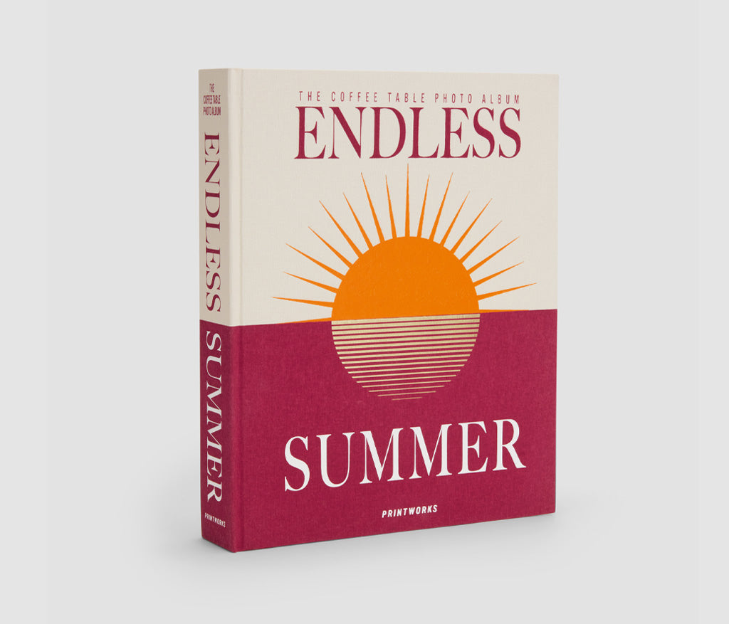 Shop Printworks Photo Album - Endless Summer, Maroon