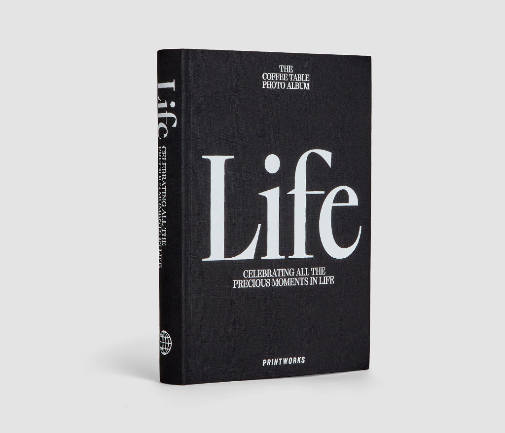 Shop Printworks Photo Book - Life, Black