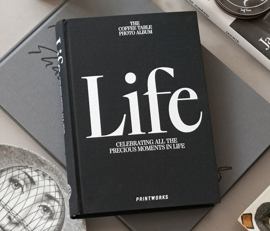 Shop Printworks Photo Book - Life, Black