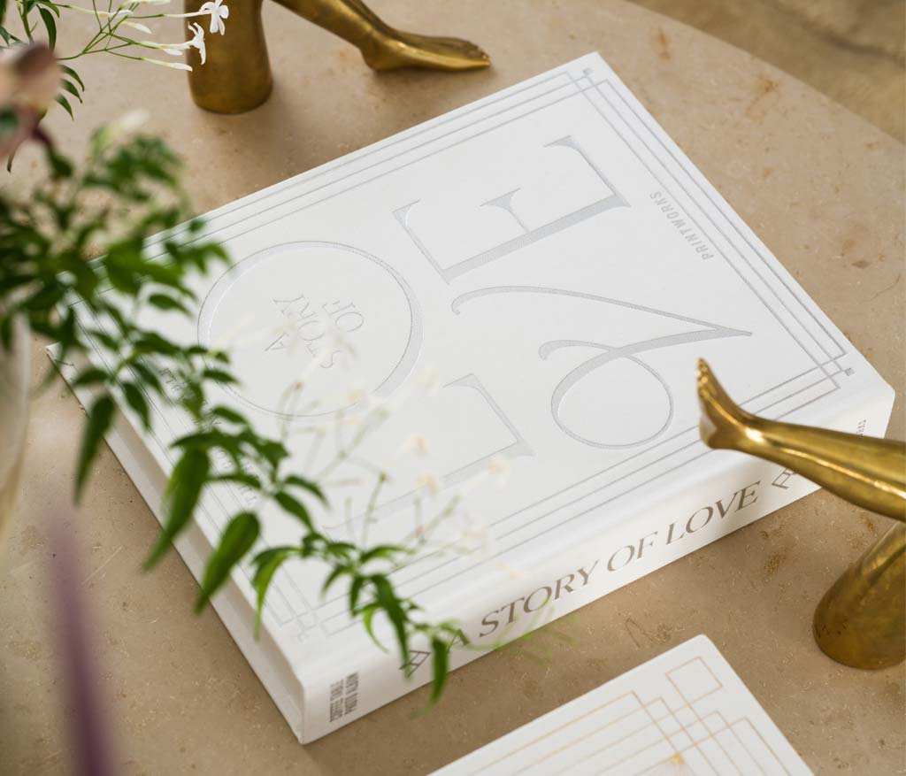 Shop Printworks Wedding Album - A Story Of Love