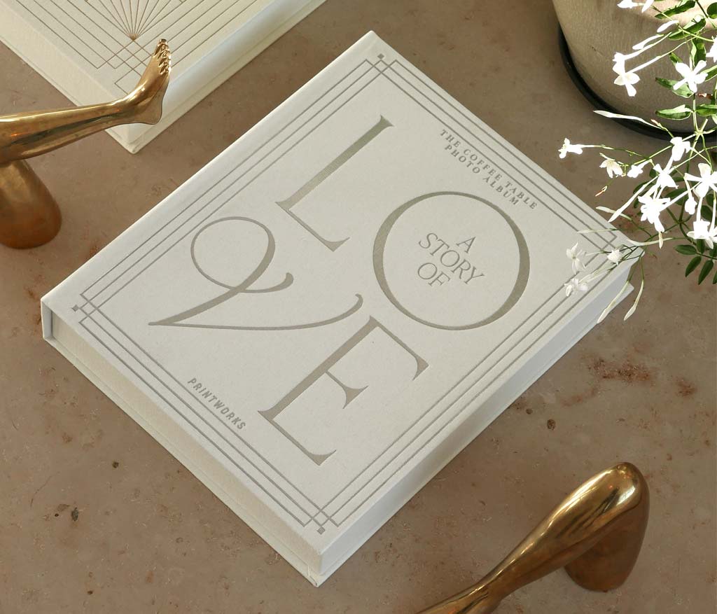 Shop Printworks Wedding Album - A Story Of Love