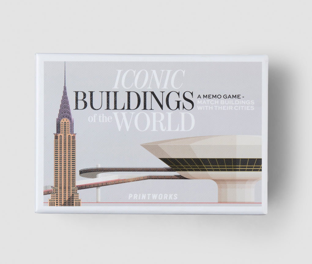 Shop Printworks Memo Game - Iconic Buildings