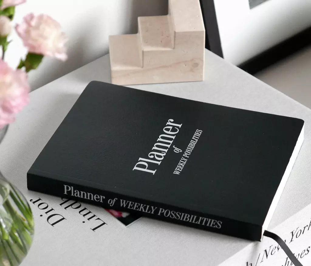 Shop Printworks Weekly Planner Black