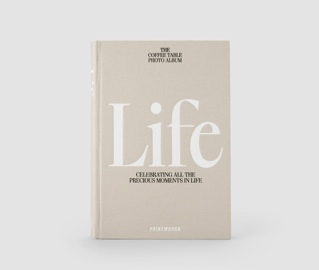 Shop Printworks Photo Book - Life, Beige